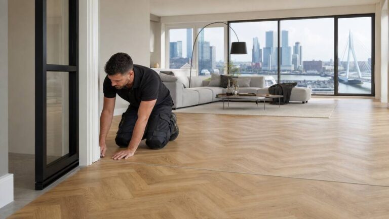 PVC vloer in Rotterdamse woning